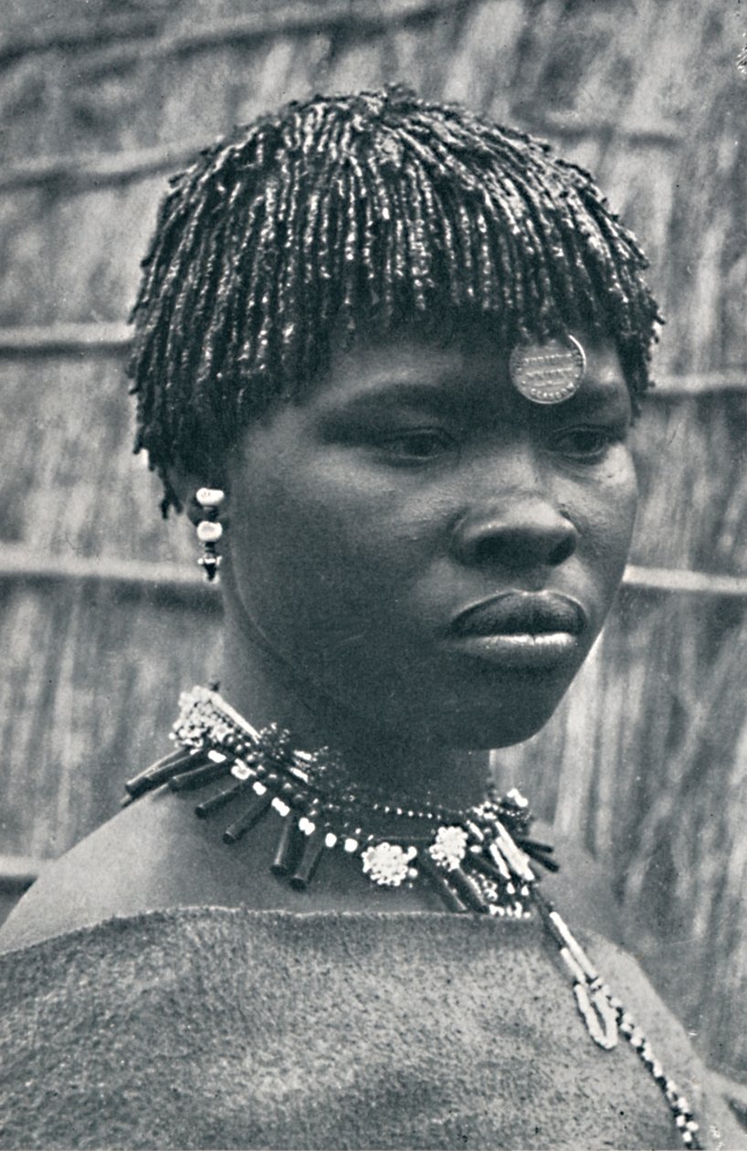 Güney Afrikalı bir şefin karısı, 1912 by Unbekannt