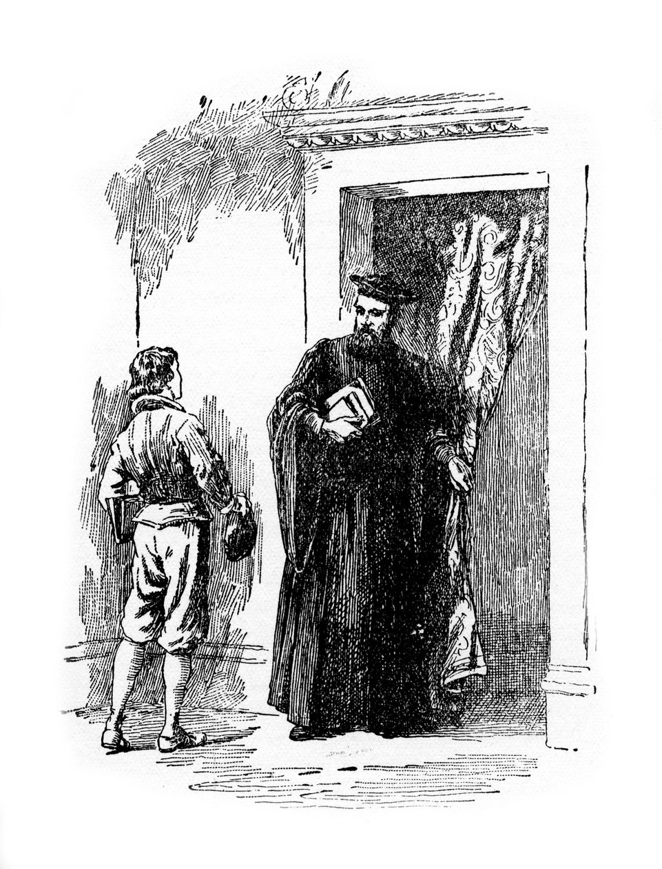 Genç Galileo ve Ostilio Ricci, 20. yüzyıl by Unbekannt