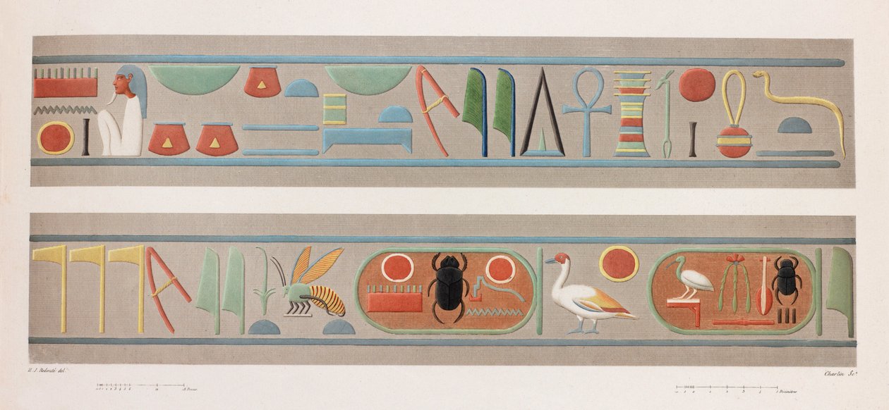Teb: Karnak, yakın çekim by Unbekannt