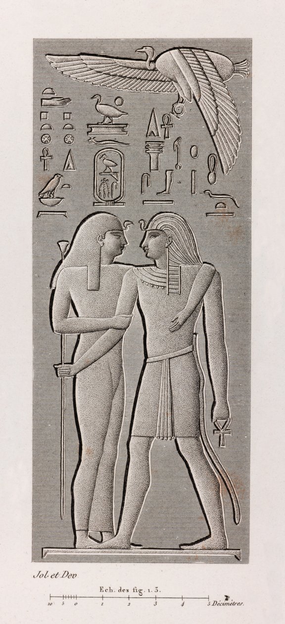Teb, Karnak yakın çekim by Unbekannt