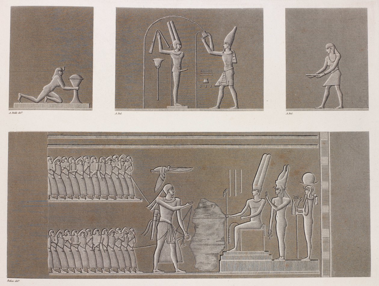 Teb: Karnak, yakın çekim by Unbekannt
