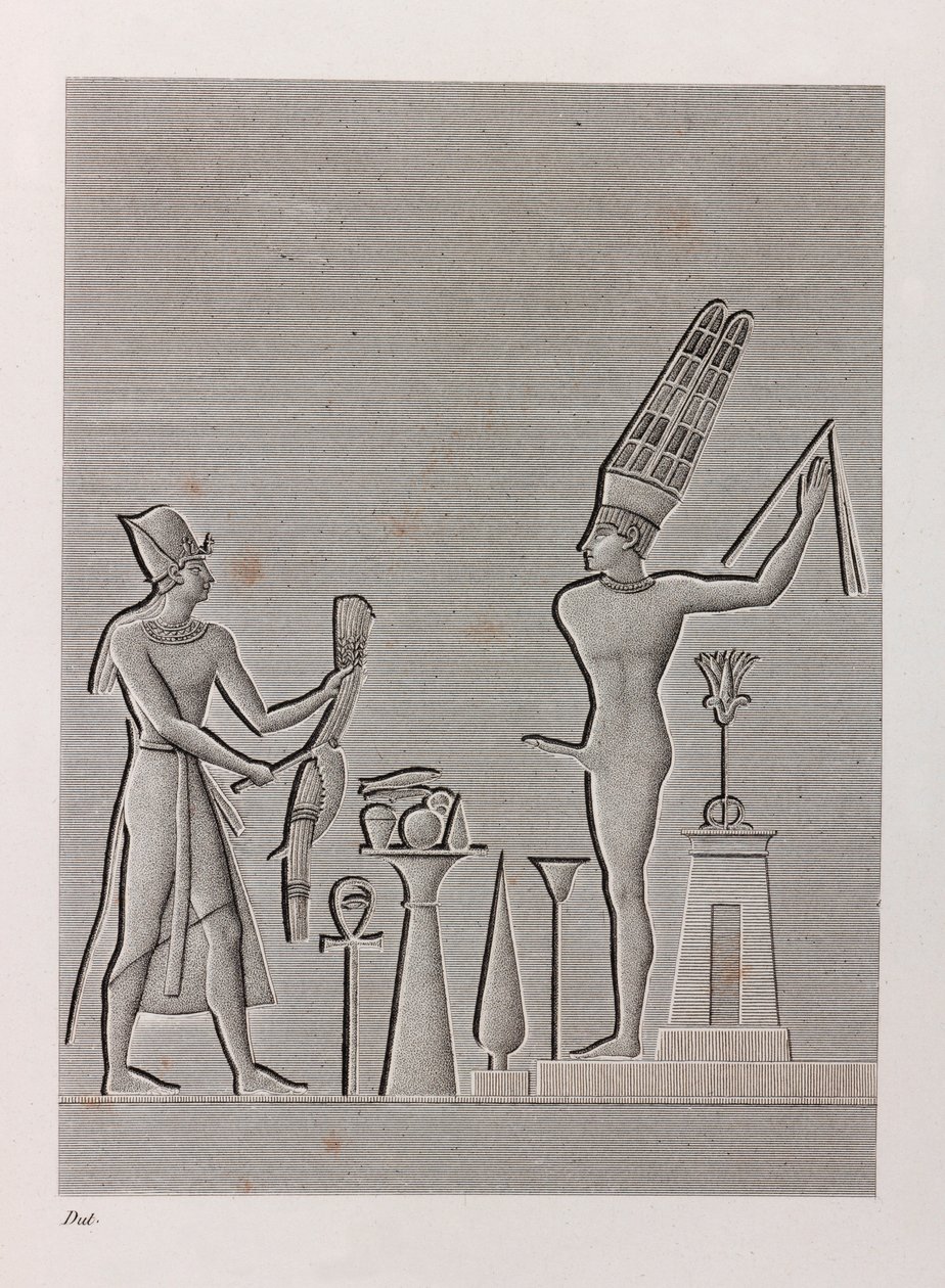 Teb, Karnak yakın çekim by Unbekannt