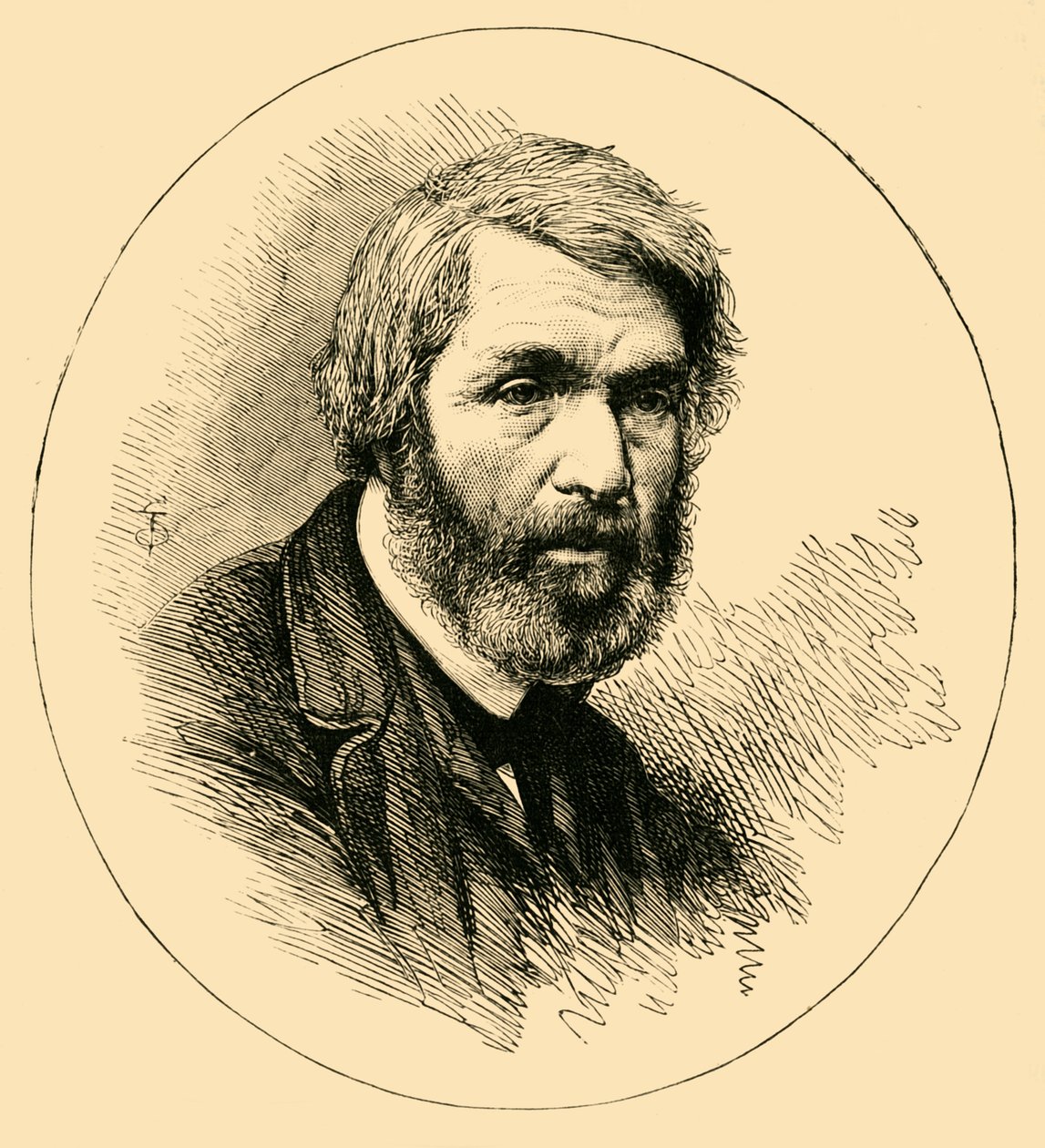 Thomas Carlyle, c1876. by Unbekannt