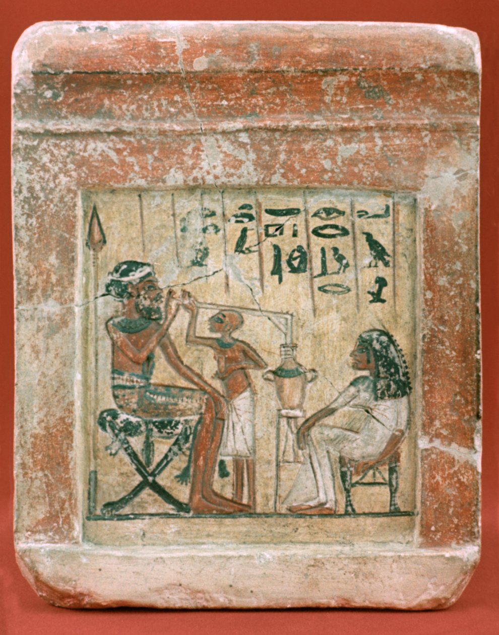 Bir Paralı Asker Mezar Taşı, MÖ 1350 by Unbekannt