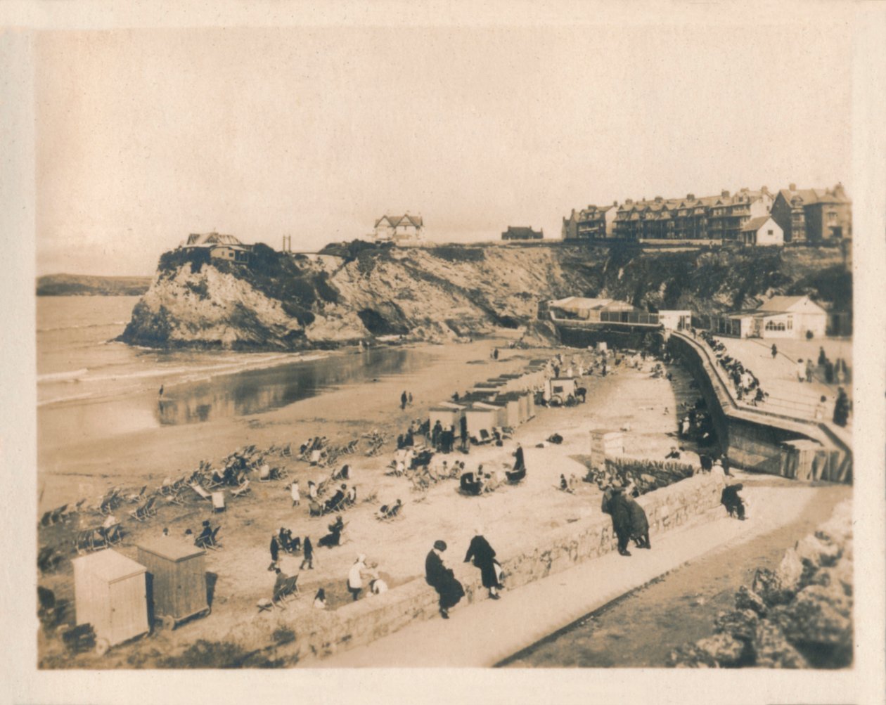 Towan Plajı - Newquay, 1927 by Unbekannt