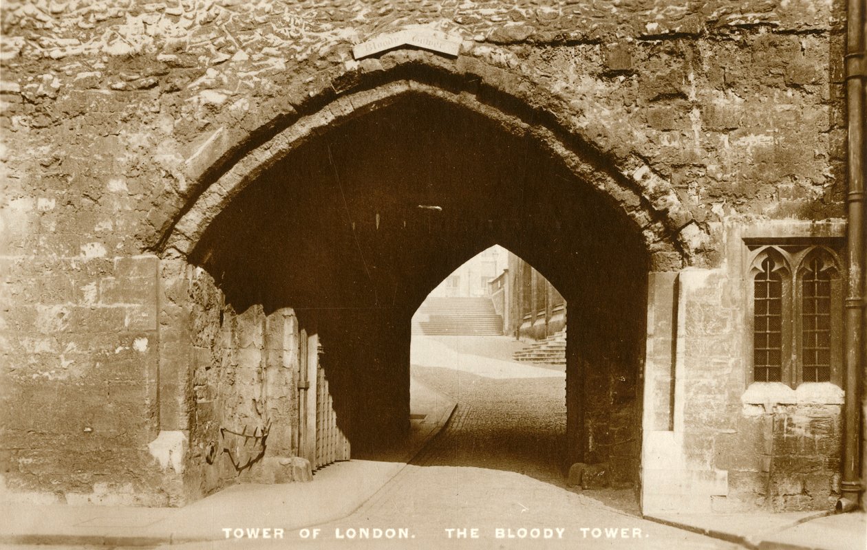 Londra kulesi. Kanlı Kule, c1910. by Unbekannt