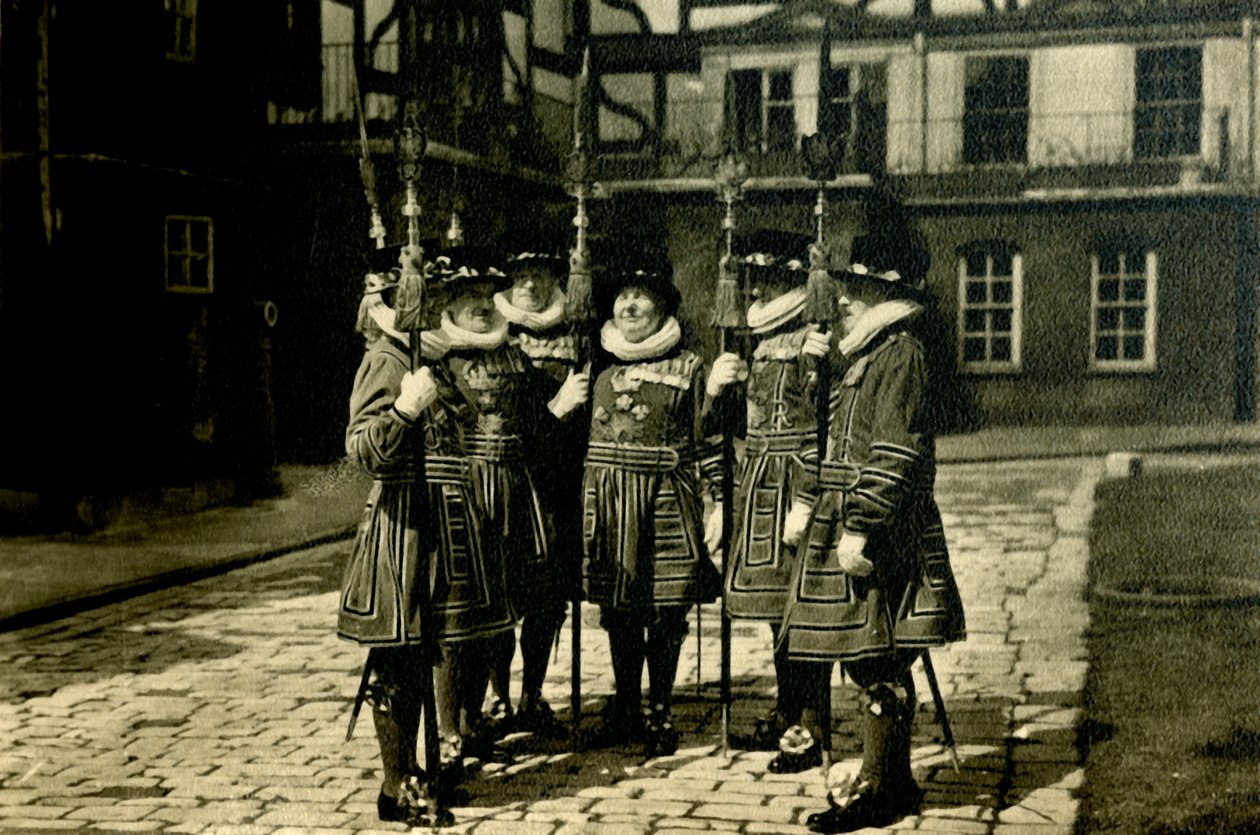 Londra Yeoman Muhafızları Kulesi, c1920. by Unbekannt