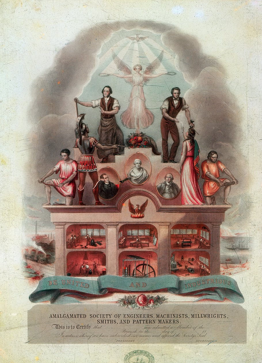 Sendika Parşömeni, 1851 by Unbekannt