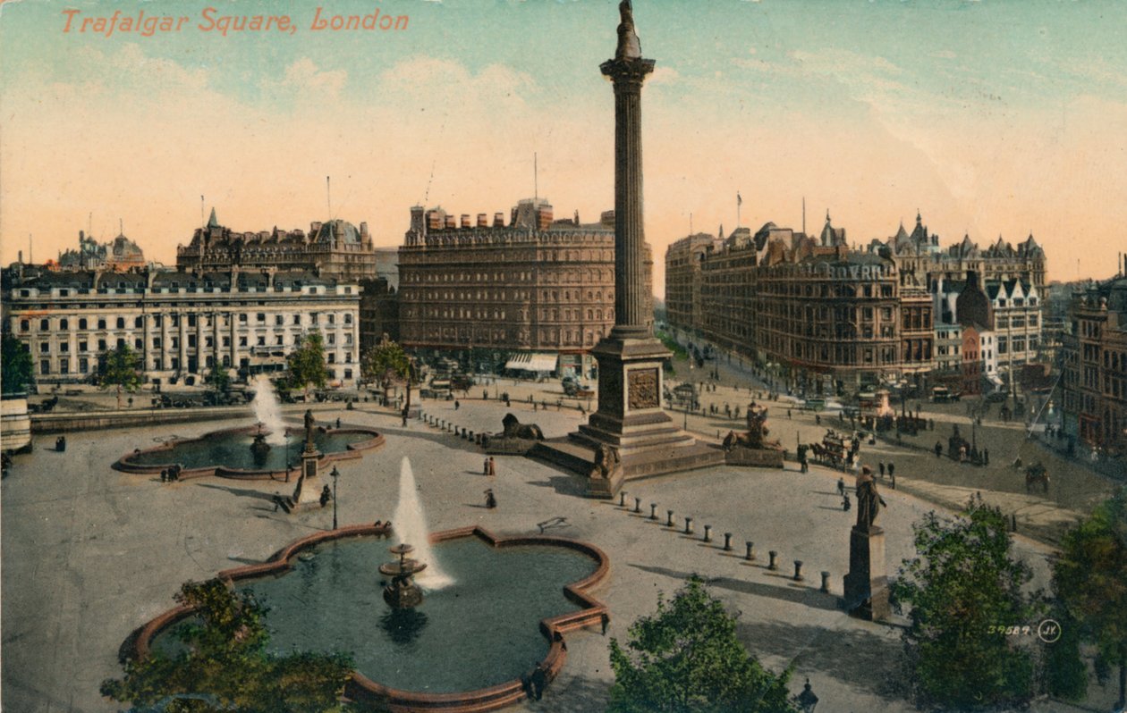 Trafalgar Meydanı, Londra, c1900. by Unbekannt