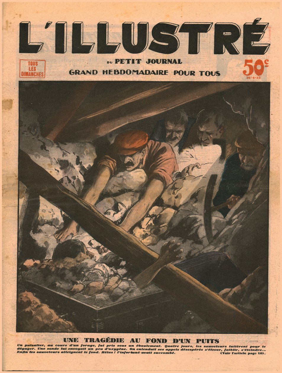 Bir kuyunun dibindeki trajedi, 1932. by Unbekannt