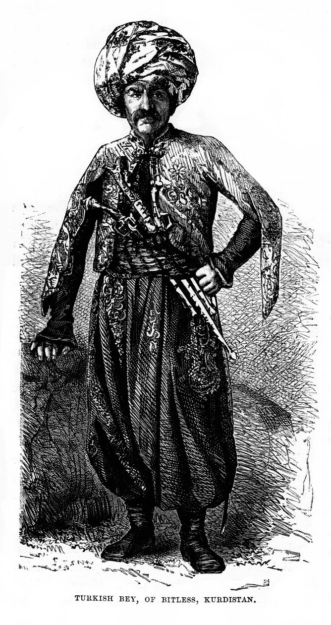 Türk Bey, Bitless, Kürdistan, 19. yüzyıl by Unbekannt