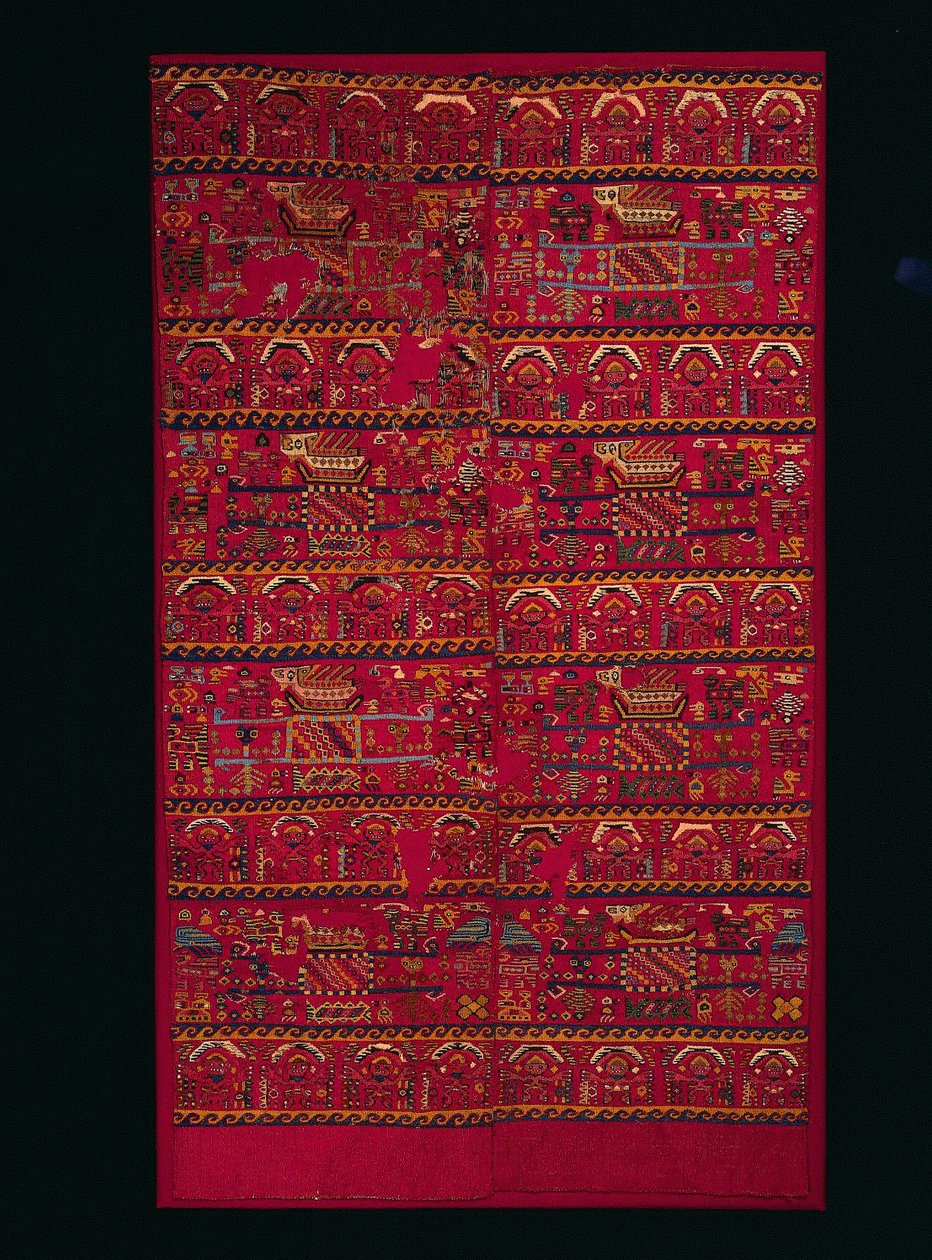 İki Goblen Dokuma Panel Parçası, 1000-1460