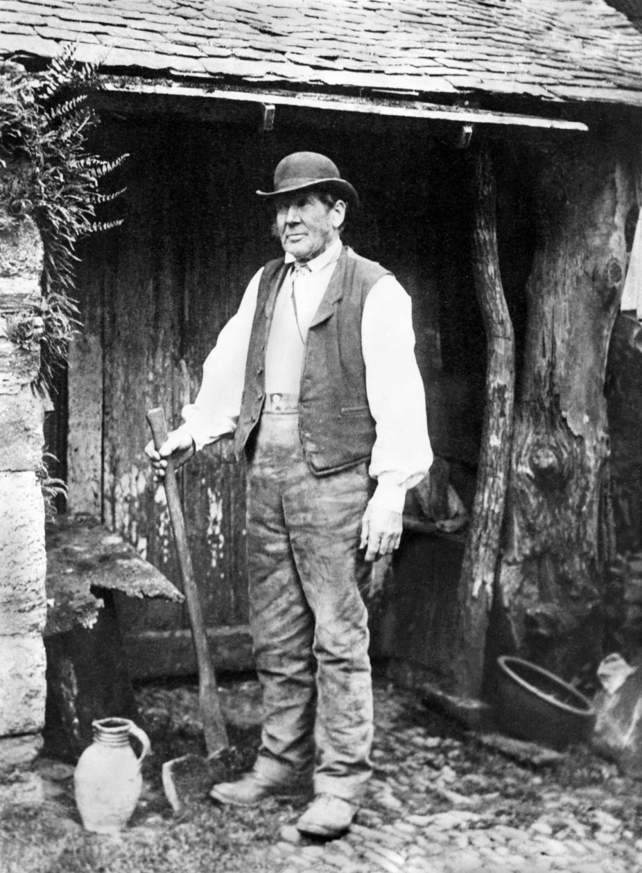 Birleşik Krallık: Bir Devon Woodlander. c1890 by Unbekannt