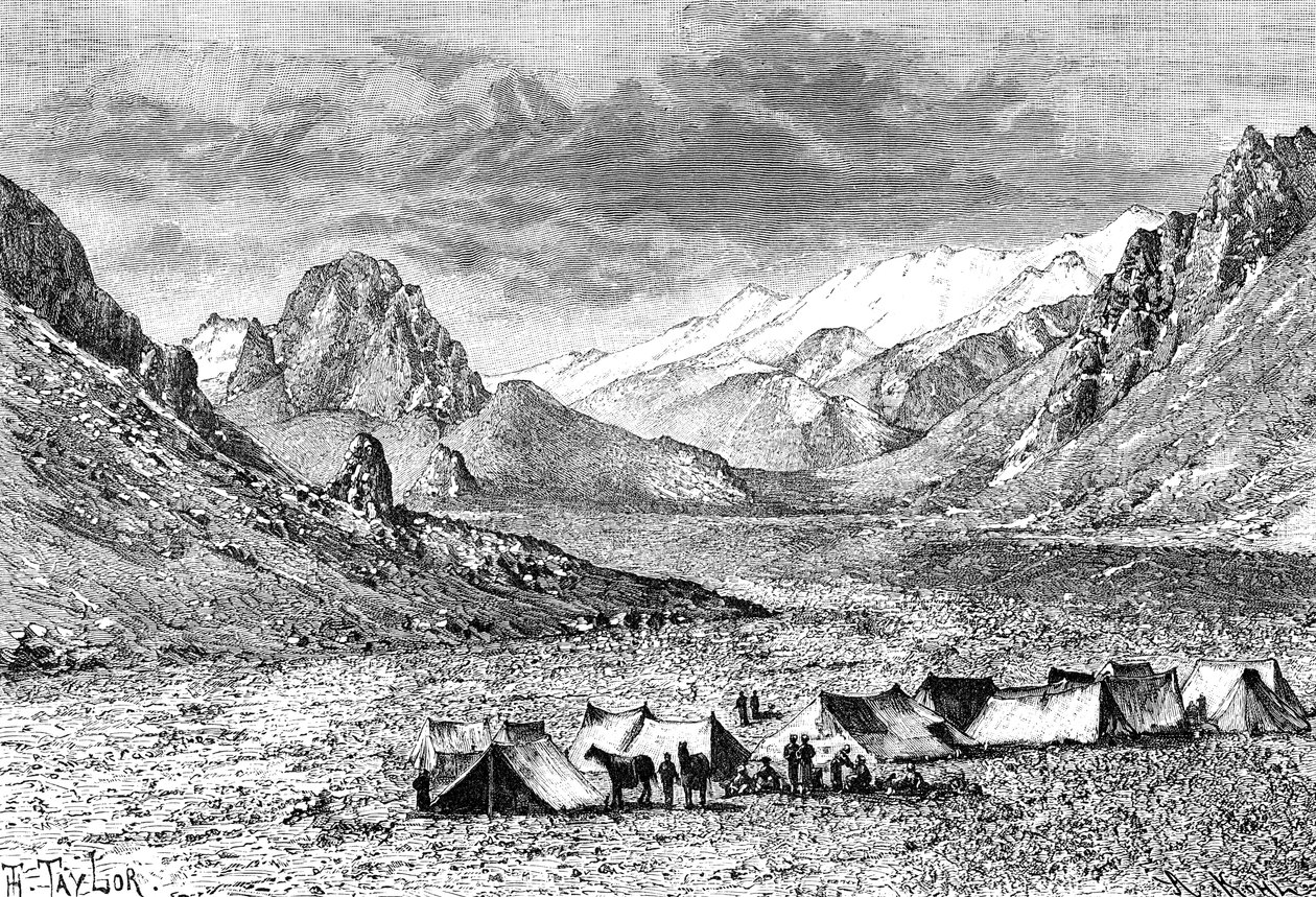 Yukarı Kara-Kash vadisi, c1890 by Unbekannt