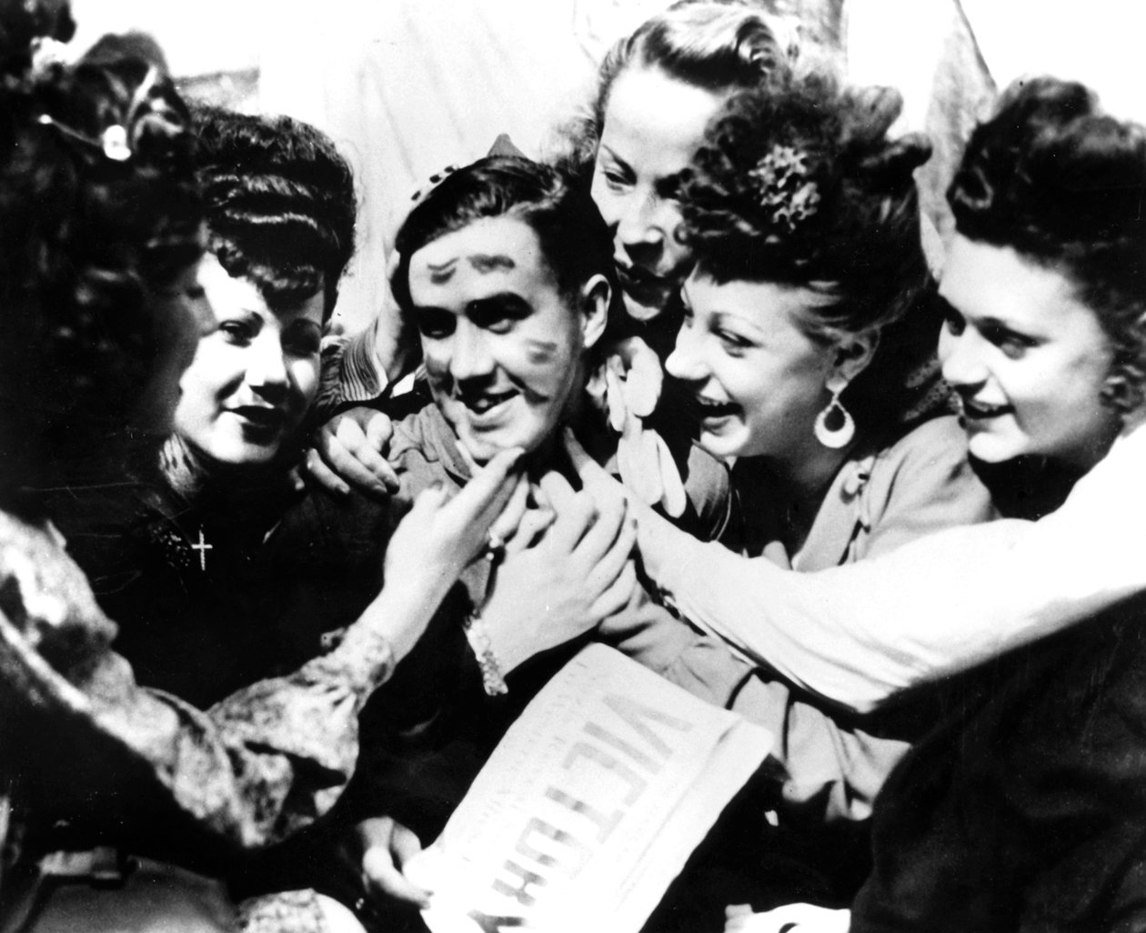 VE Günü kutlamaları, Paris, 8 Mayıs 1945 by Unbekannt