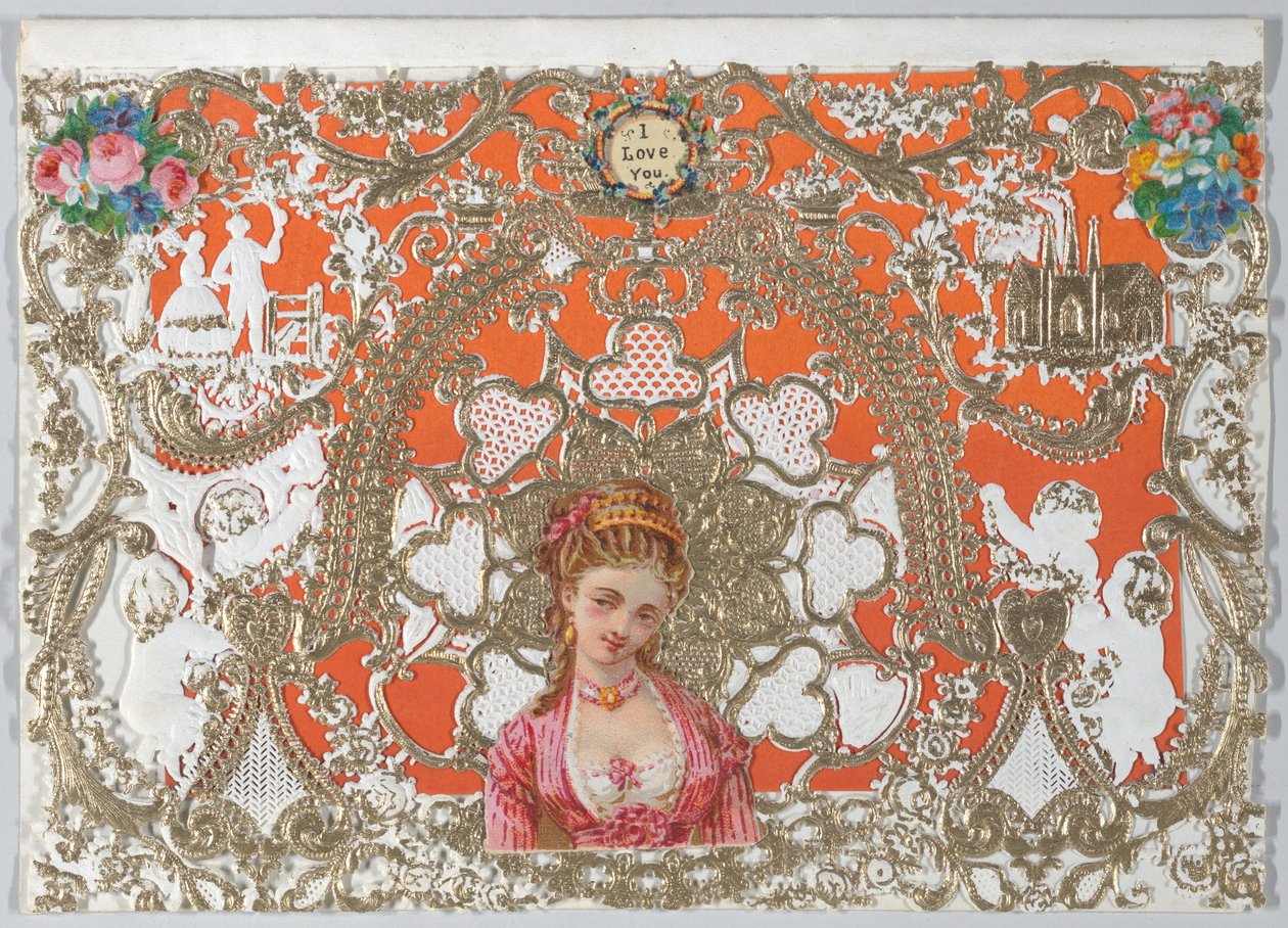 Valentine, 1860 dolaylarında. by Unbekannt