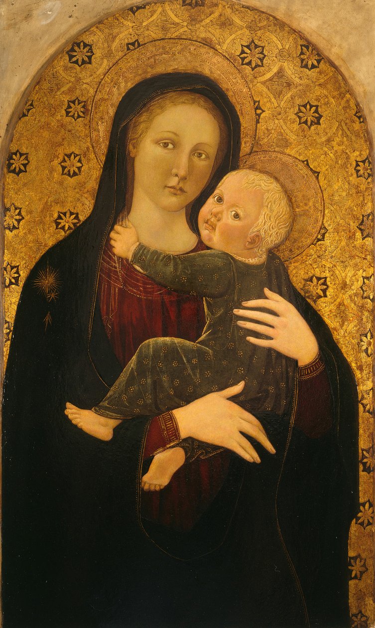 Bakire ve Çocuk, c. 1450. by Unbekannt