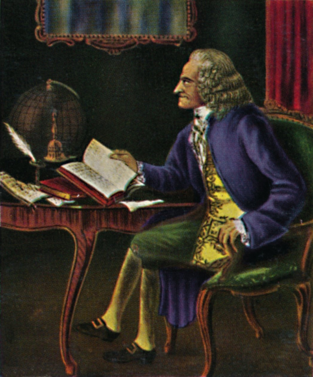 Voltaire 1694-1778. - Carmontel