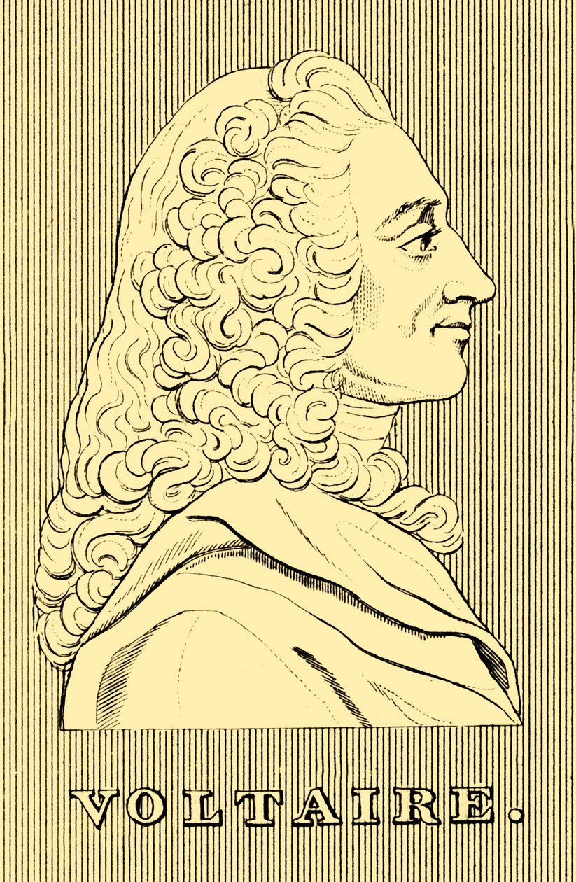 Voltaire, 1694-1778, 1830. by Unbekannt