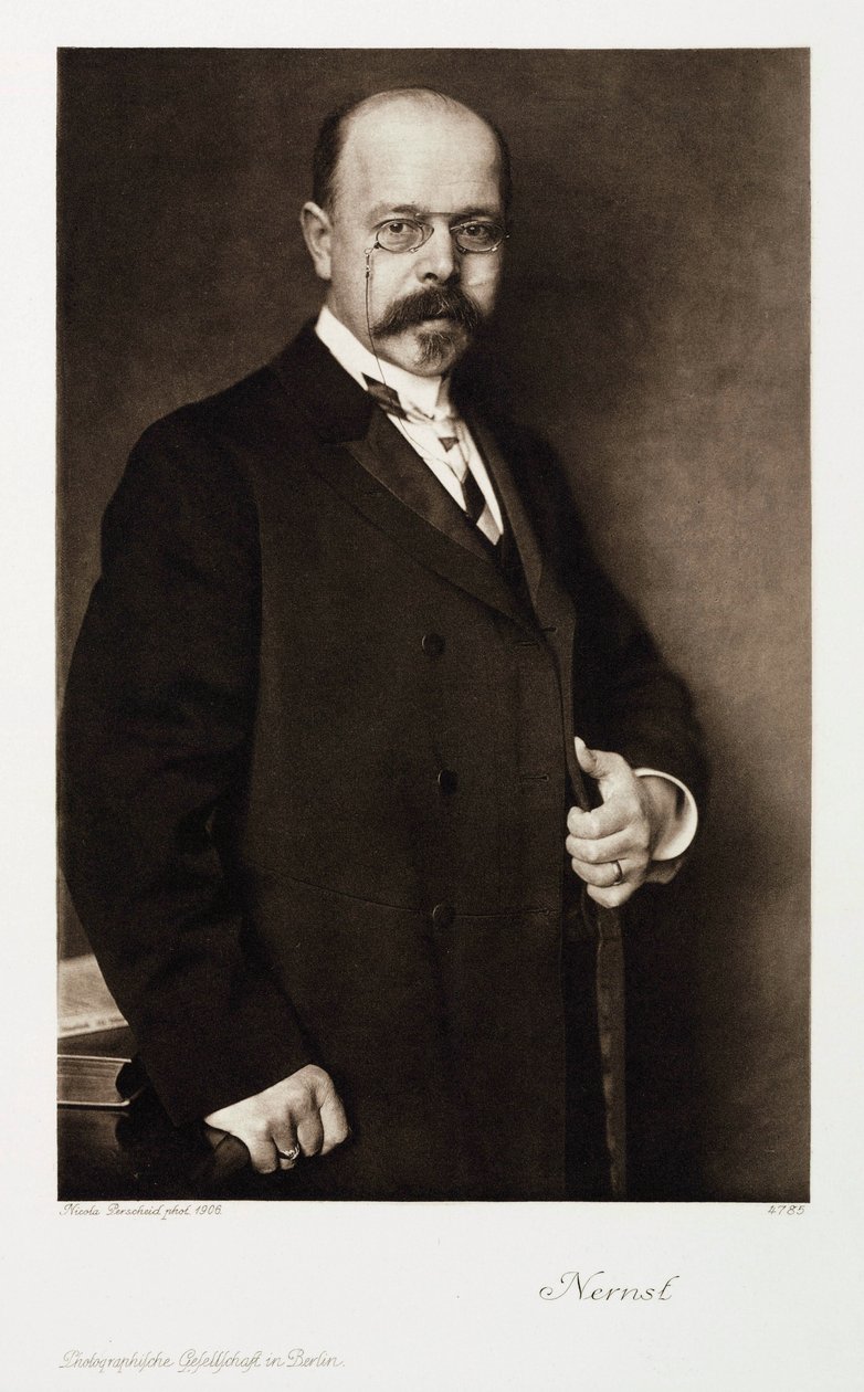 Walther Nernst, Alman fiziksel kimyager by Unbekannt