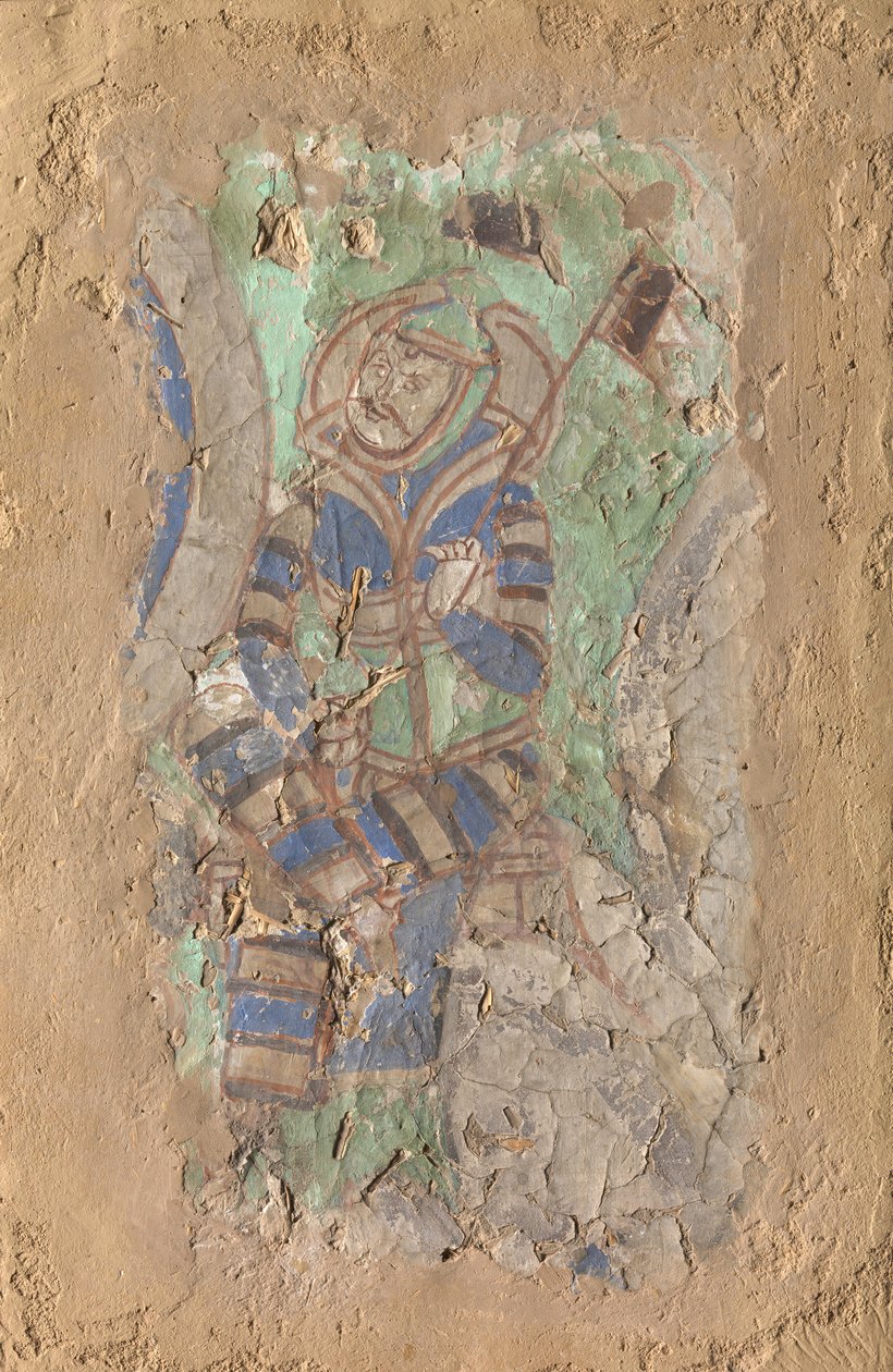 Savaşçı, yaklaşık 6-7 yüzyıl. by Unbekannt