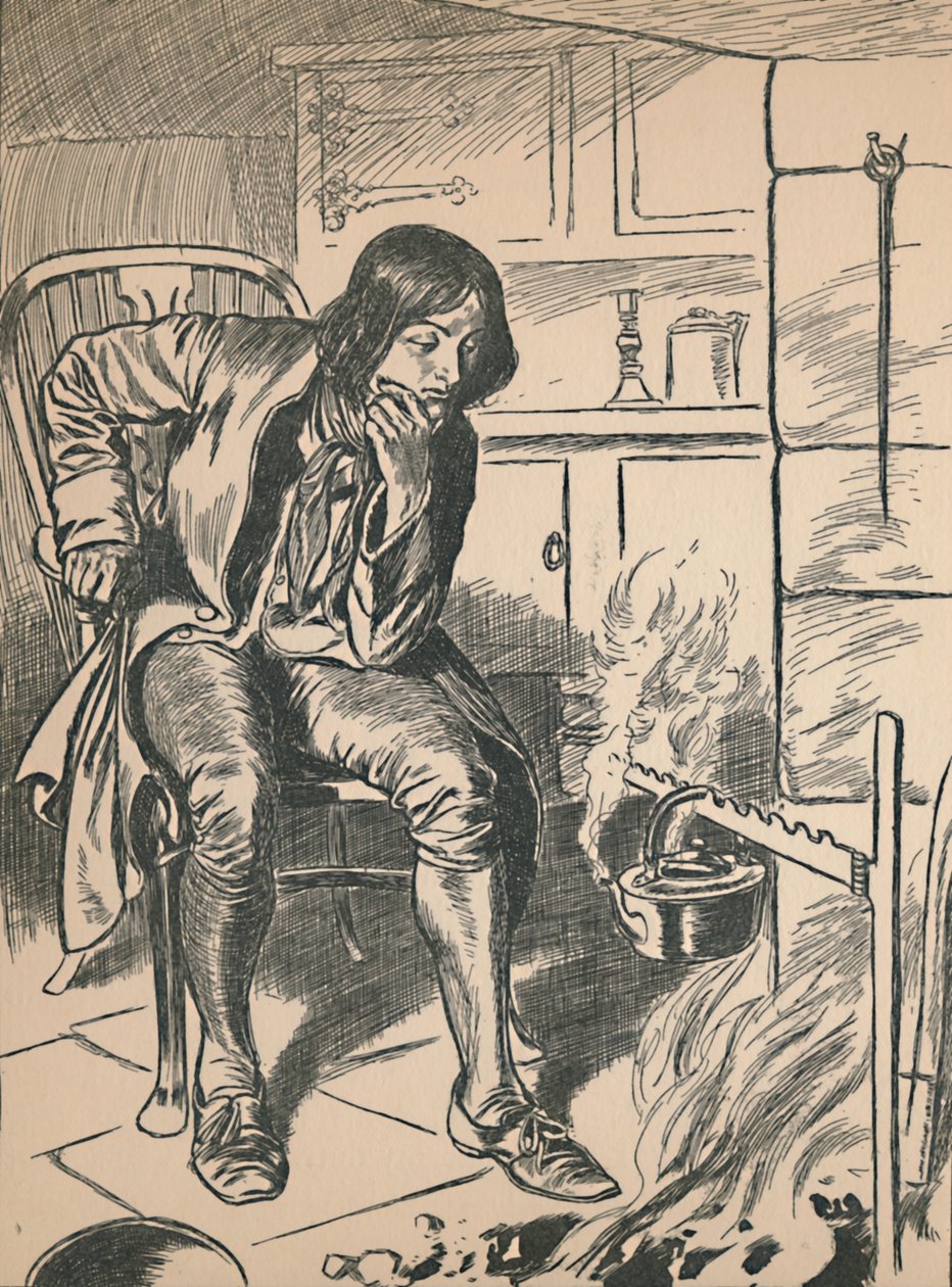 Kaynar Su Isıtıcısını İzlemek, c1907 by Unbekannt