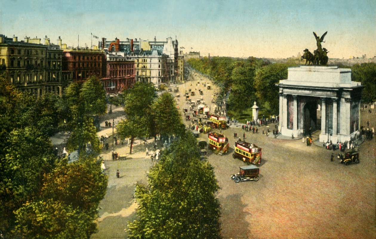 Wellington Kemeri ve Quadriga, Londra, c1915. by Unbekannt