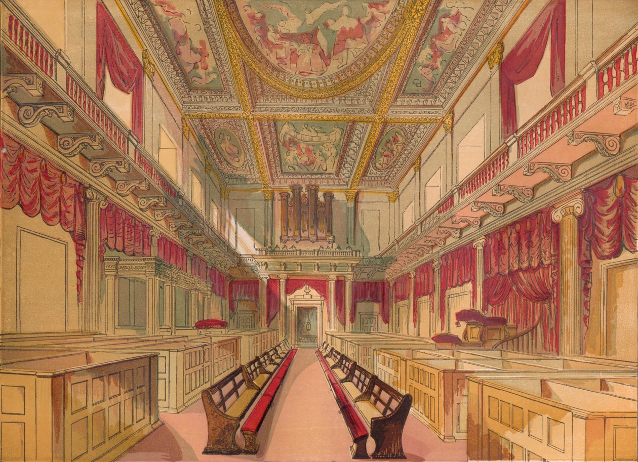 Whitehall Şapeli, c1845, 1864 by Unbekannt