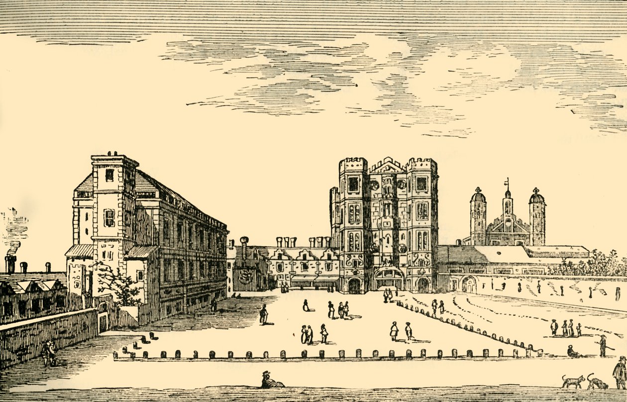 Whitehall yaklaşık 1650, 1881. by Unbekannt