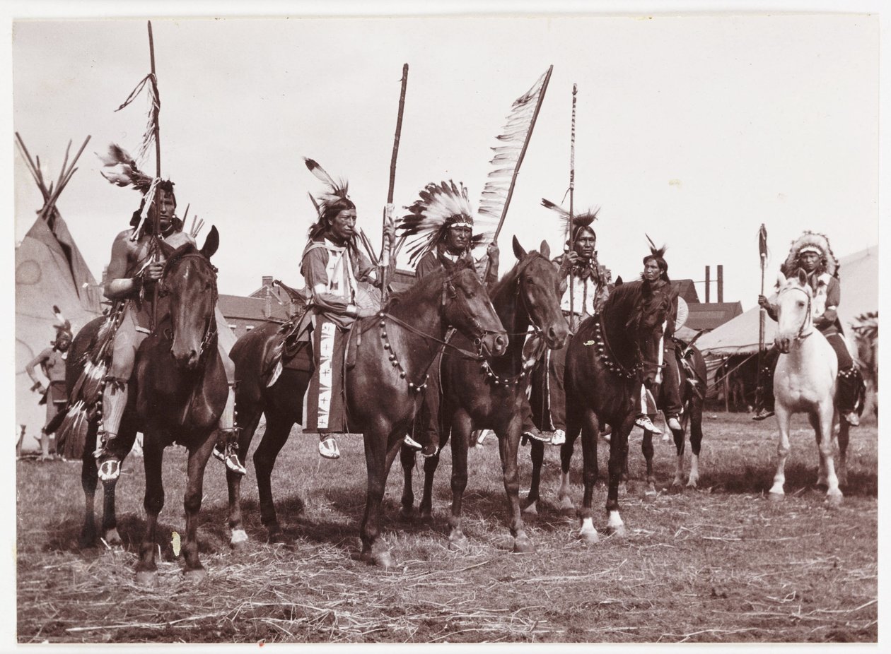 Vahşi Batı gösterisi, c 1905 by Unbekannt