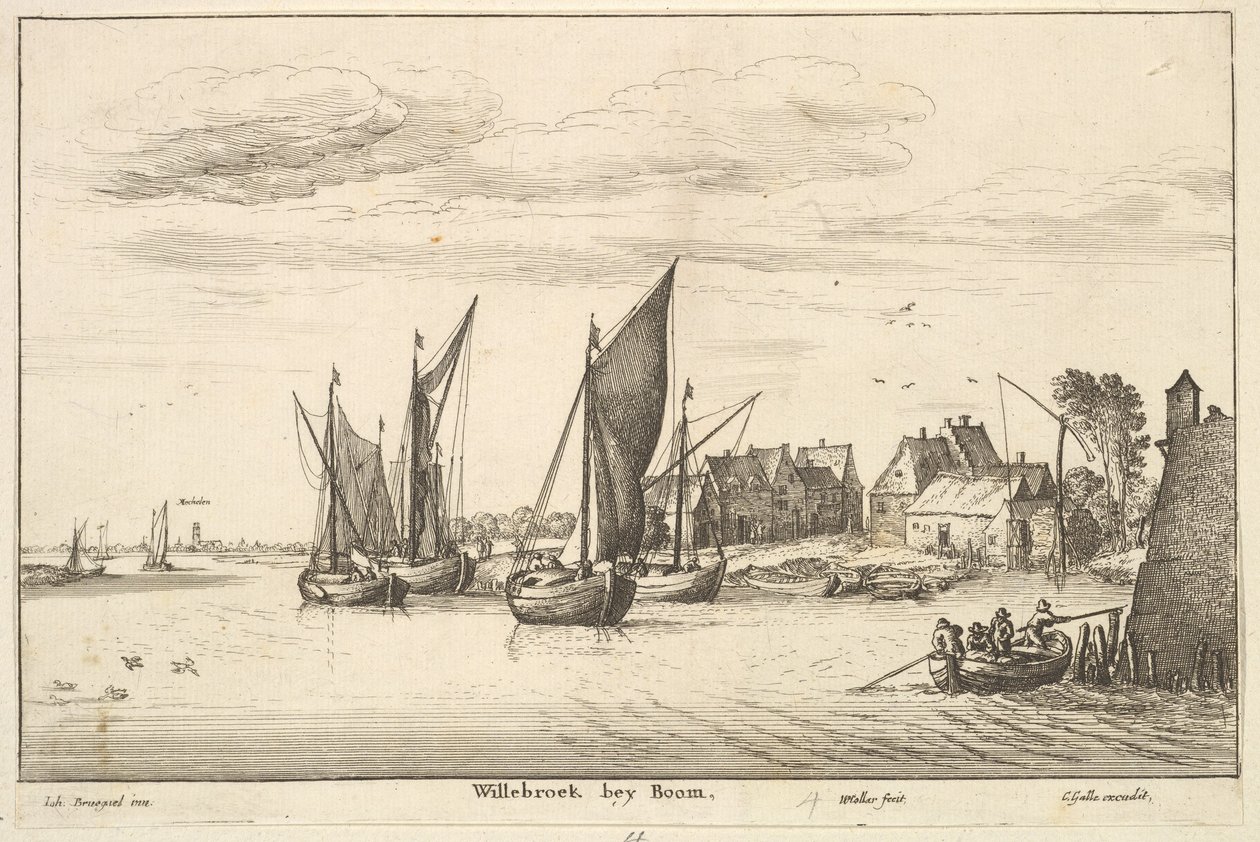 Willebroeck bey Boom, 1651. by Unbekannt
