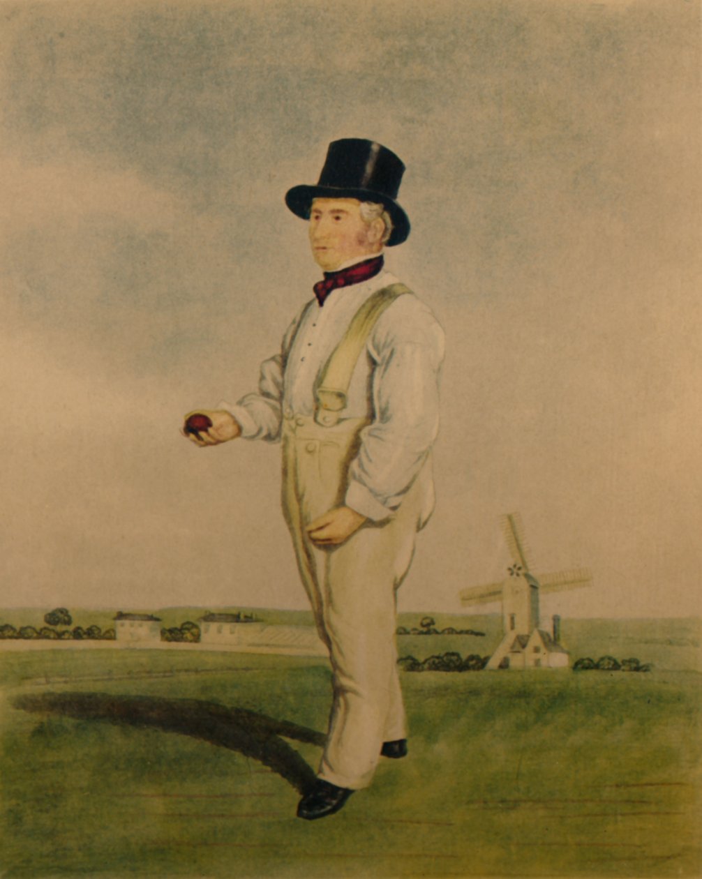 William Lillywhite, c1850. by Unbekannt