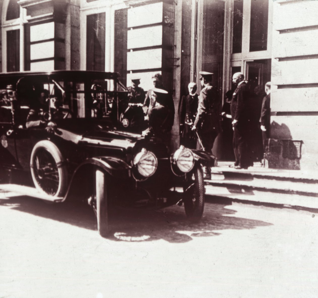 Woodrow Wilson ve Kral Albert I, c1914-c1918 by Unbekannt