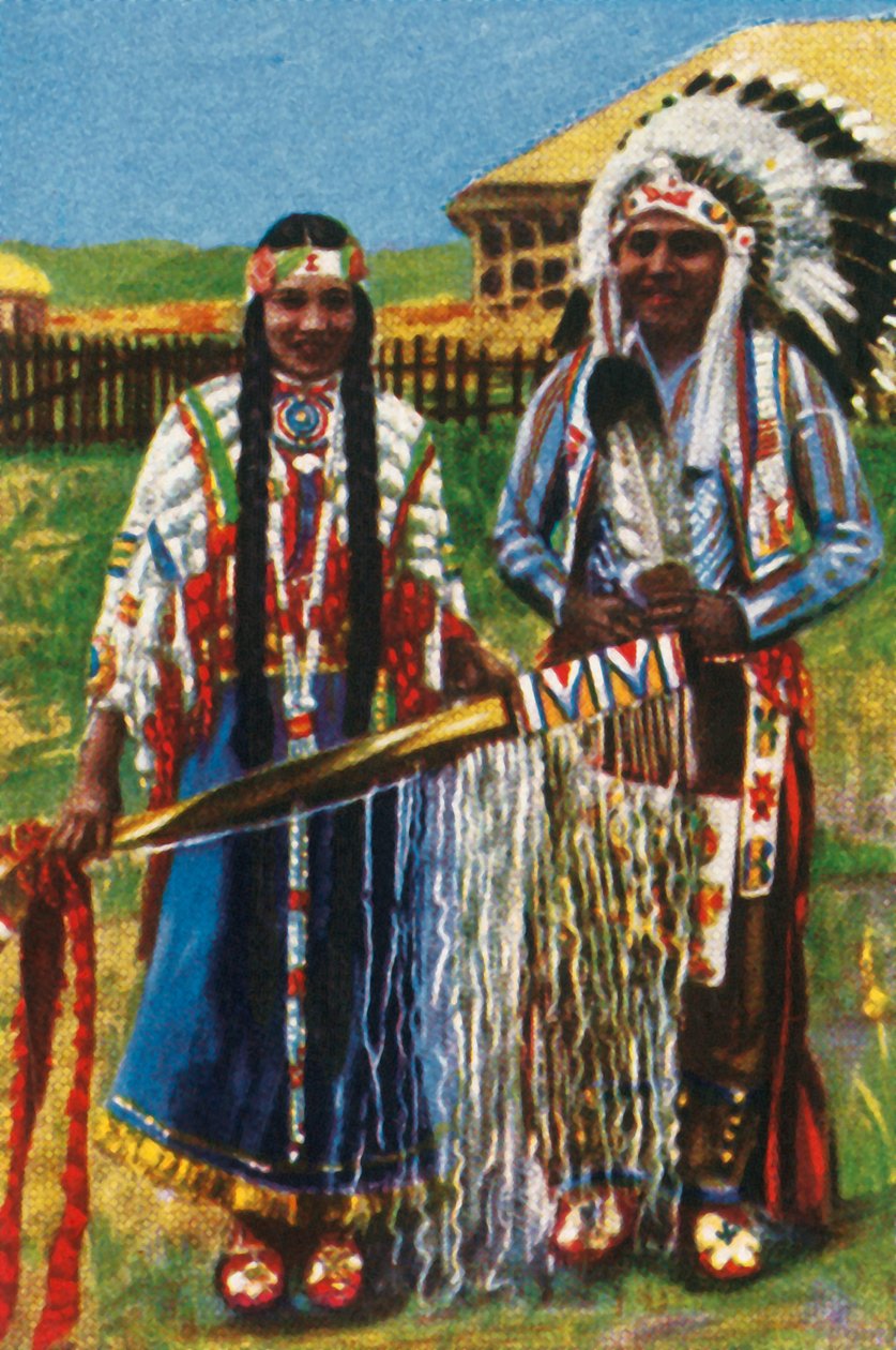 Genç Yerli Amerikalılar, c1928. by Unbekannt