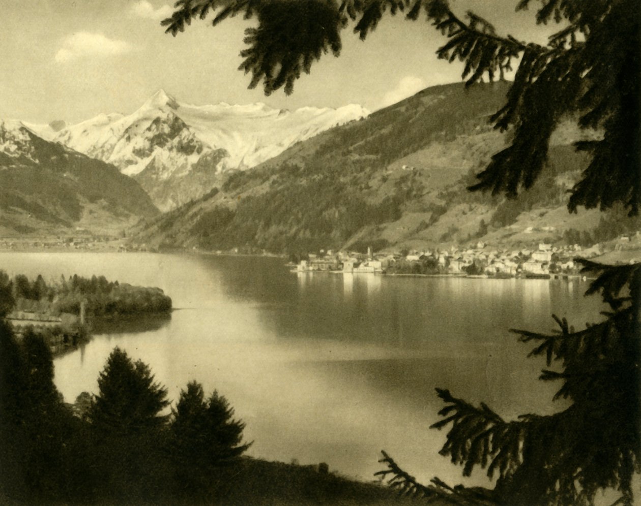 Zell am See, Avusturya, c1935. by Unbekannt