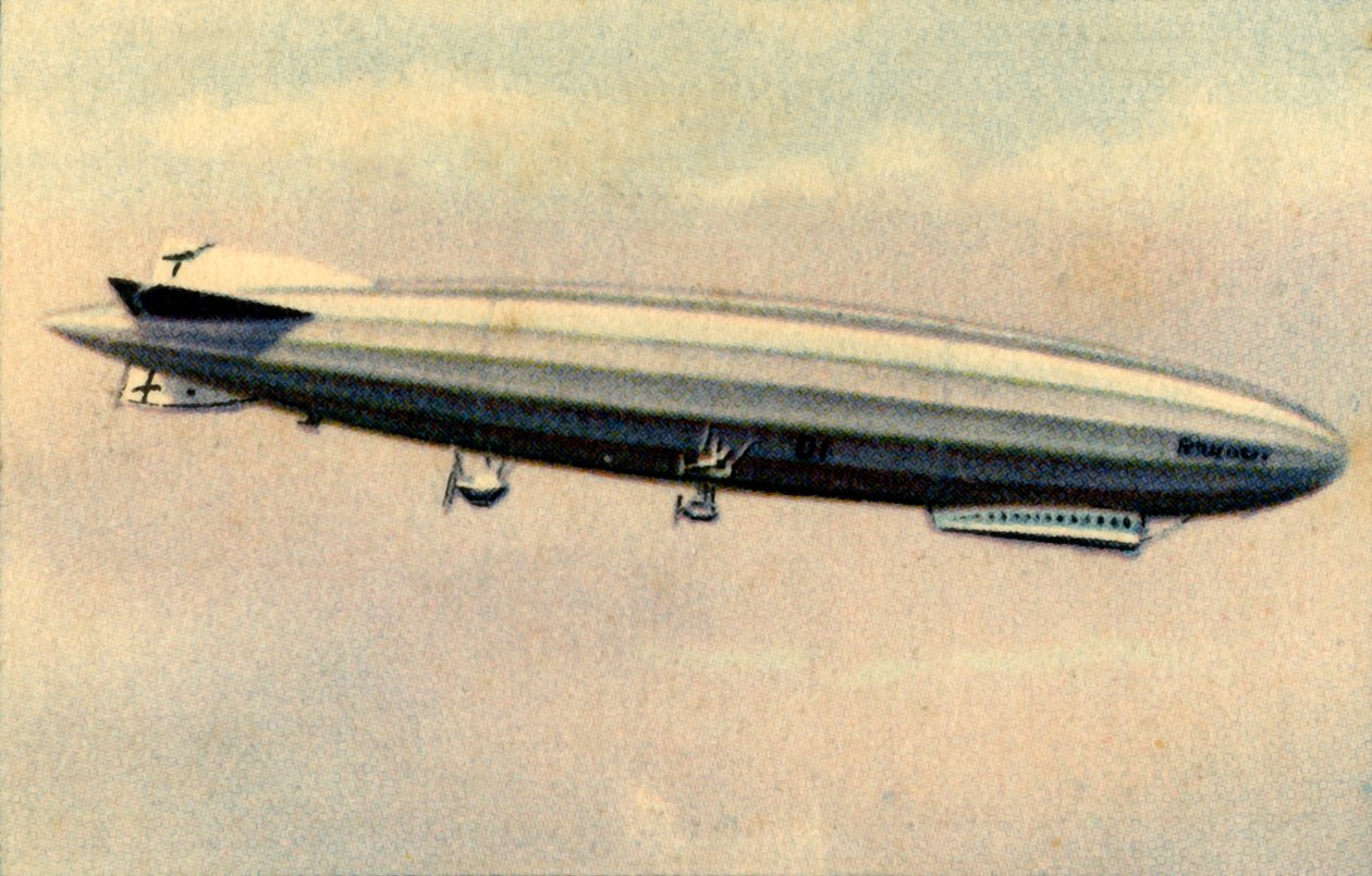 Zeppelin LZ 120 Konstanz Gölü, 1919, 1932. by Unbekannt