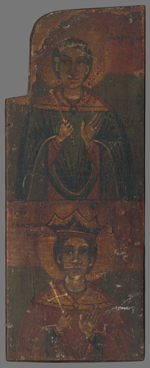 Sv. Dimitri, Sv. Katarina by Unbekannt Unbekannt
