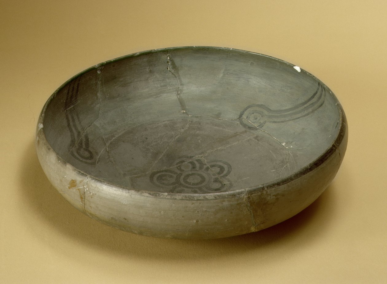 Pişmiş toprak boyalı gri mal, Hastinapur, MÖ 800-400 by Unbekannt Unbekannt