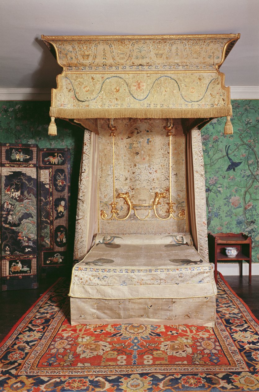 Kırmızı Yatak Odası, c.1760 by Unbekannt Unbekannt