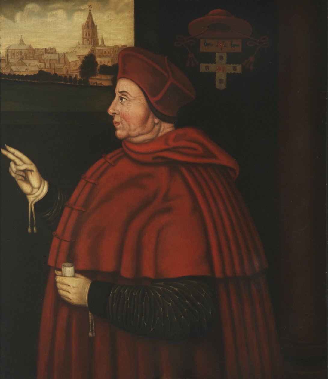 Kardinal Thomas Wolsey by Unbekannt Unbekannt