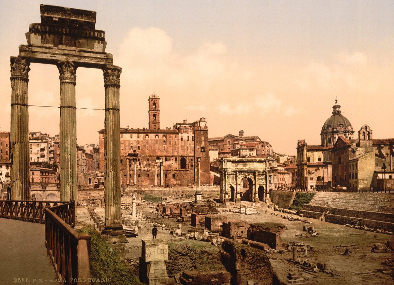 Forum Romano, Roma, İtalya, c.1890-c.1900 by Unbekannt Unbekannt