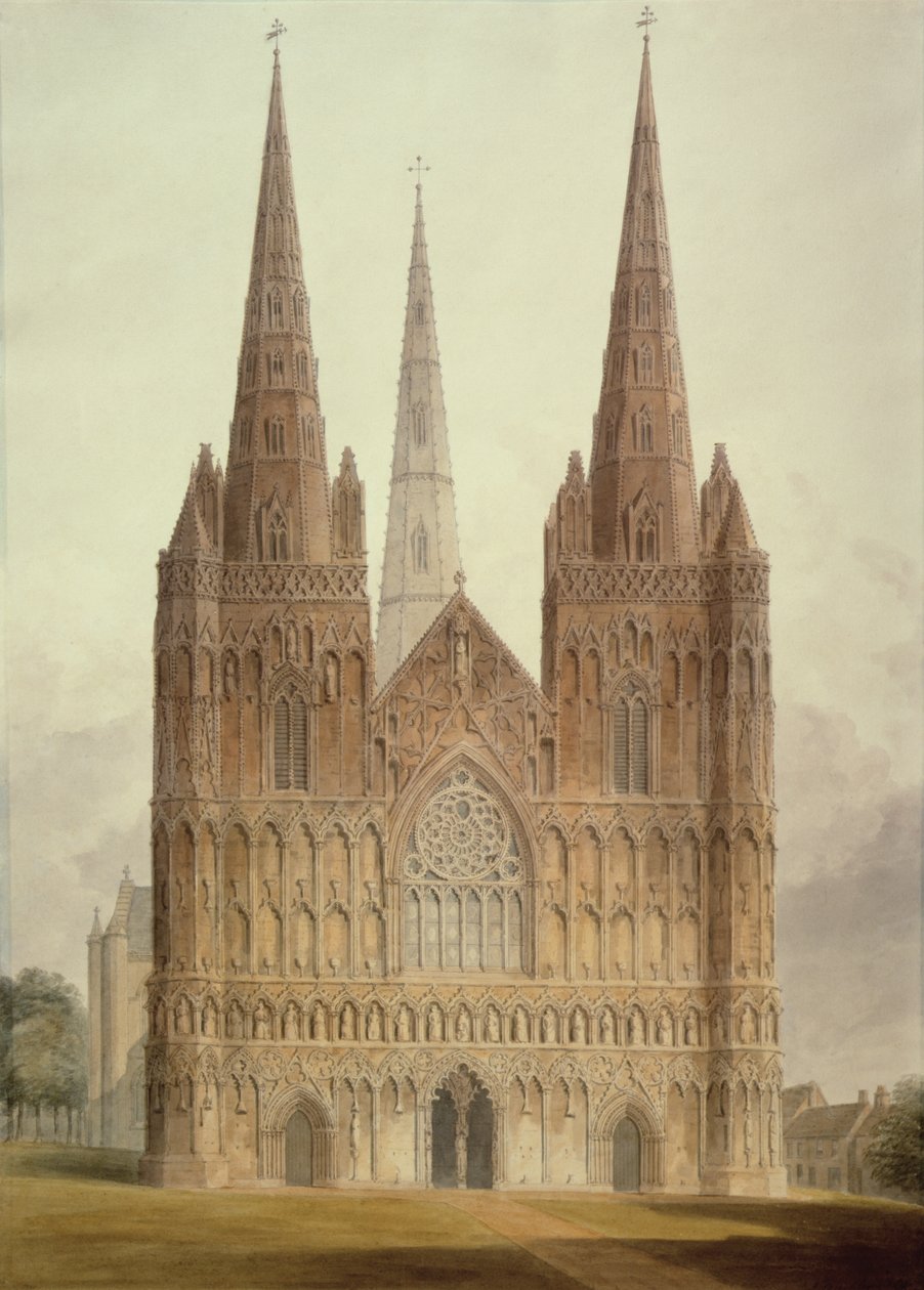 Lichfield Katedrali by Unbekannt Unbekannt