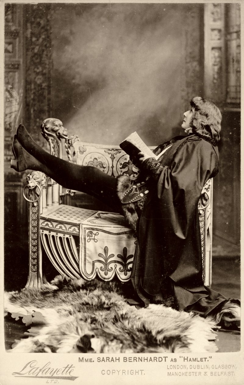 Sarah Bernhardt by Unbekannt Unbekannt