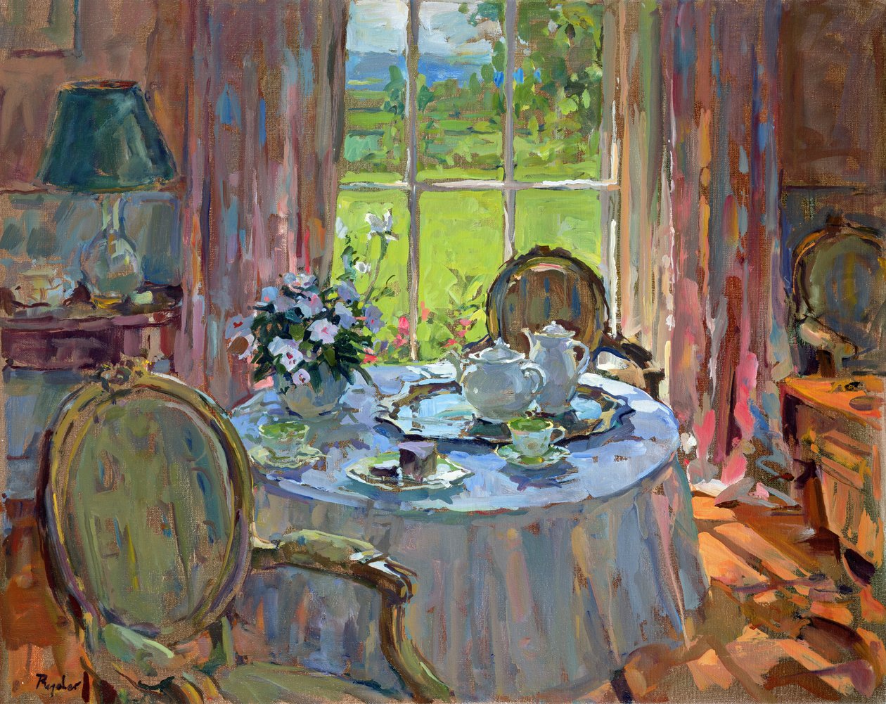 güneşli çay saati by Unbekannt Unbekannt