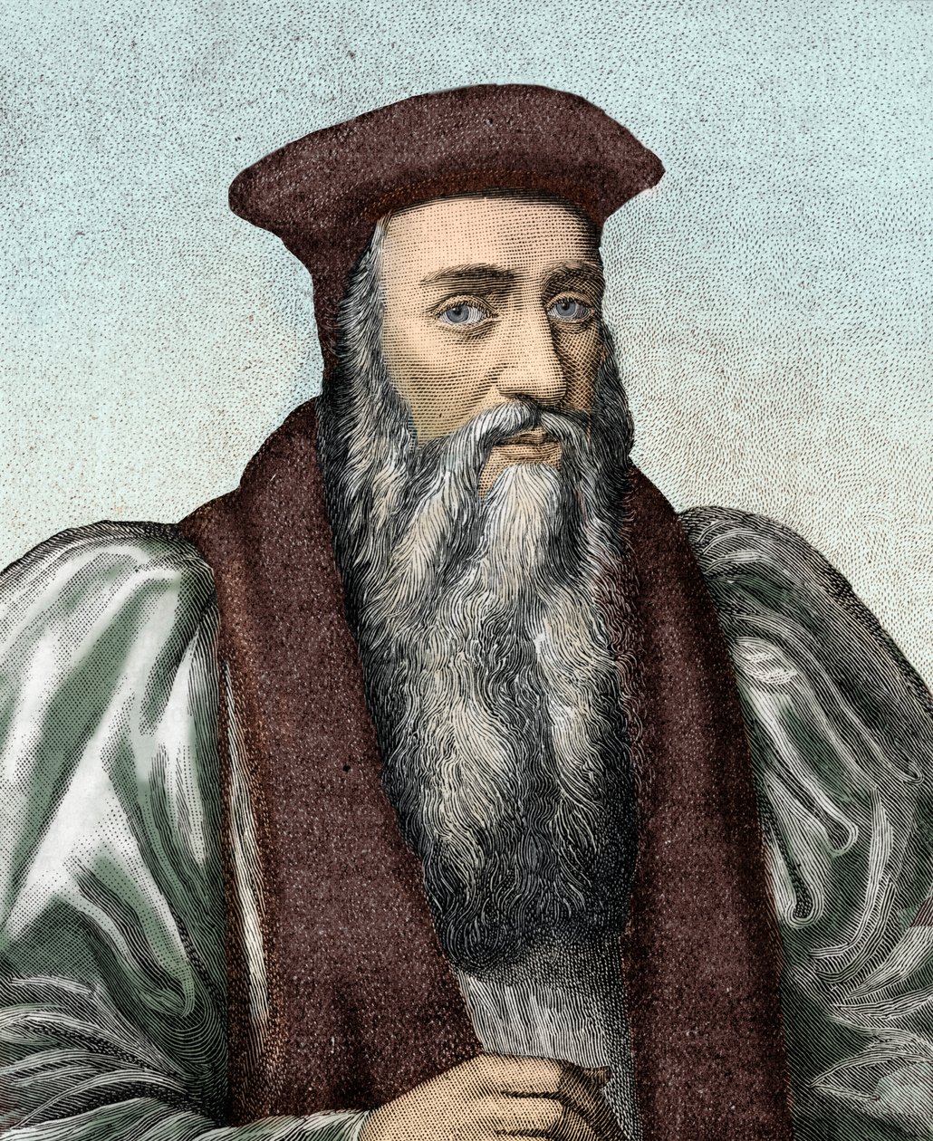 Başpiskopos Thomas Cranmer by Unbekannter Künstler