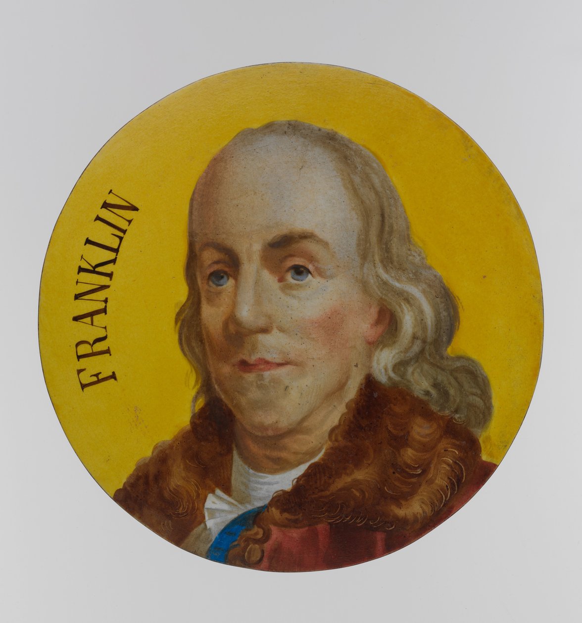 Benjamin Franklin (fayans) by Unbekannt