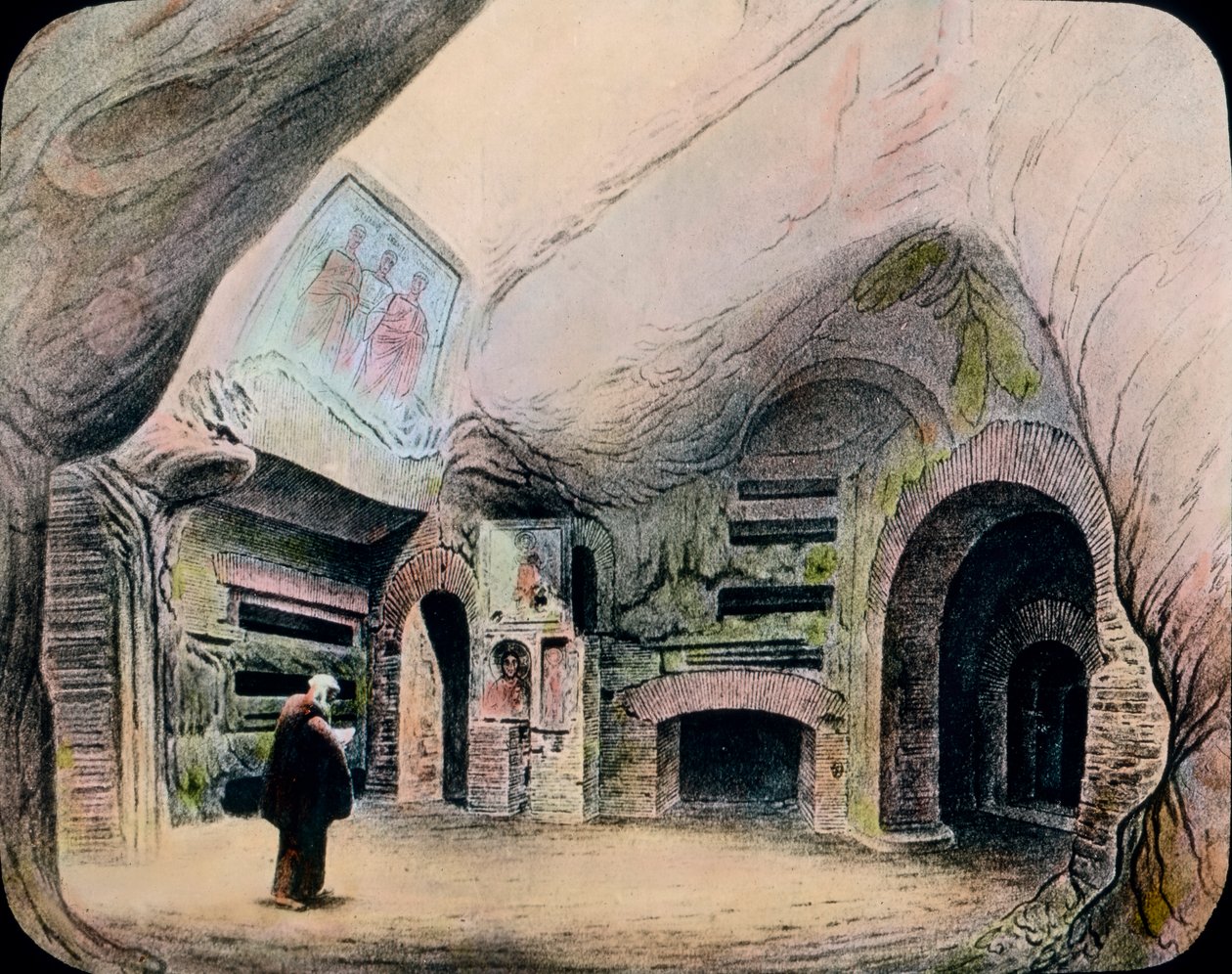 Kutsal Caecilie Yeraltı Mezarı by Unbekannter Künstler