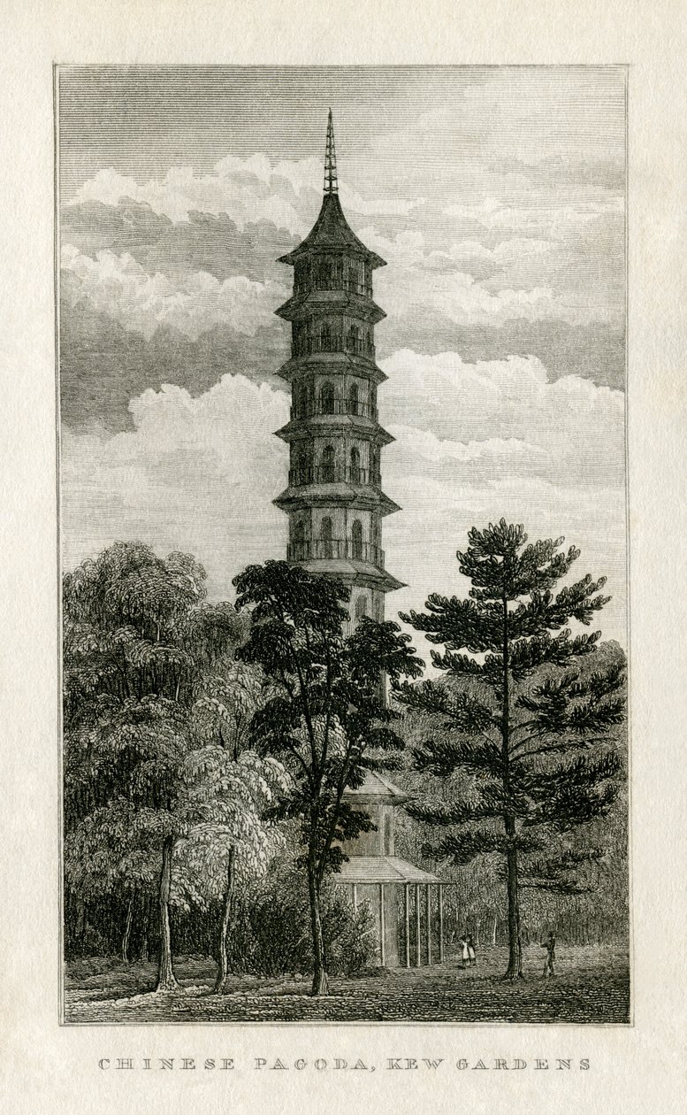 Çin Pagodası, Kew Bahçeleri by Unbekannt