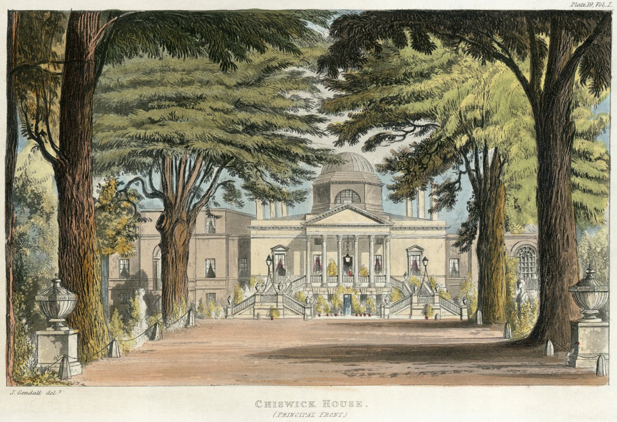 Chiswick Evi (gravür) by Unbekannter Künstler