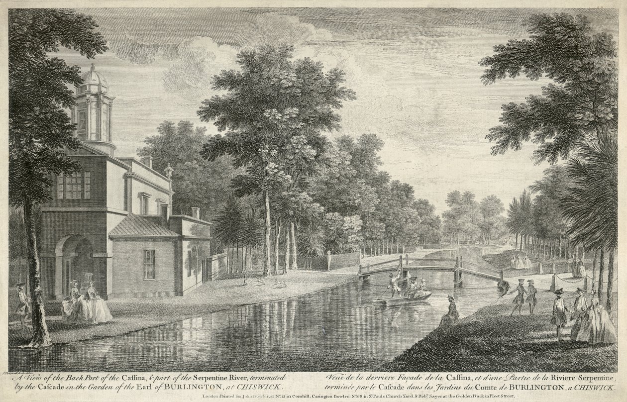 Chiswick Evi (gravür) by Unbekannter Künstler
